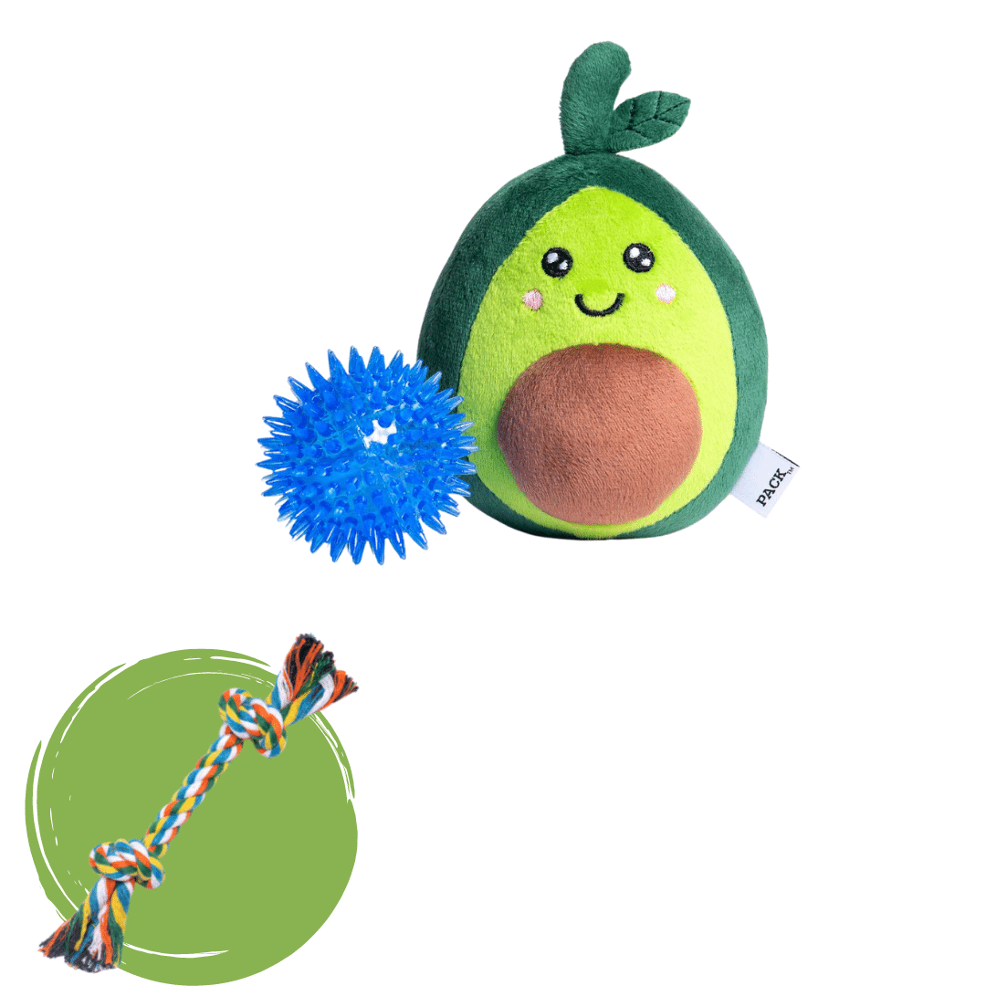 Avi The Avocado + Rope Toy - Free Product