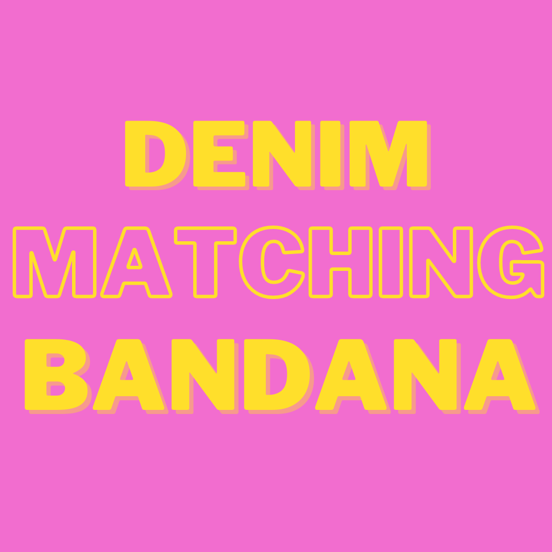 Denim Bandana - Free Product