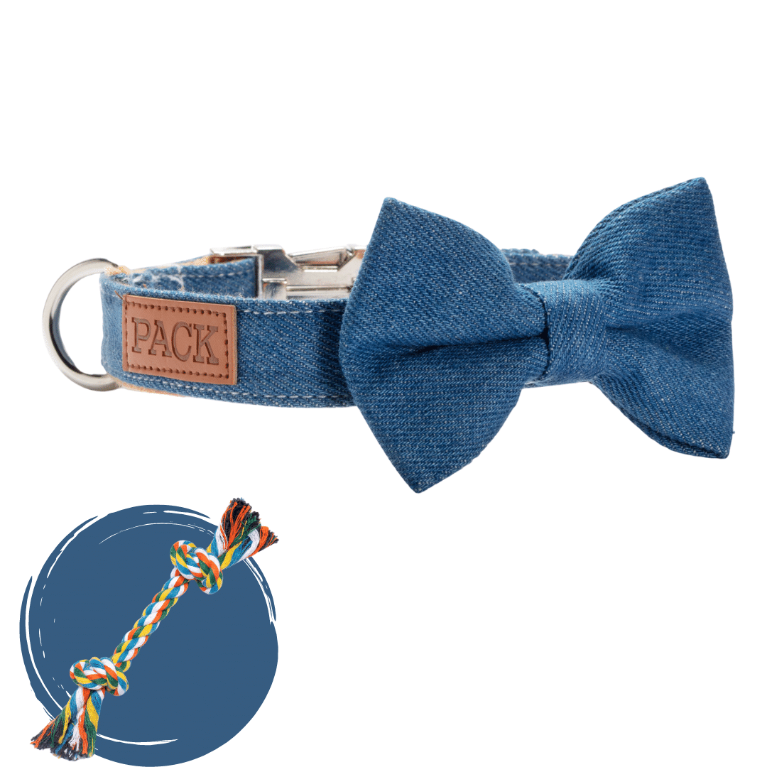 Denim + Rope Toy - Free Product