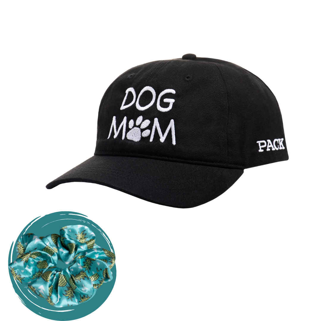 Dog Mom Hat + Pineapple Scrunchie - Free Product
