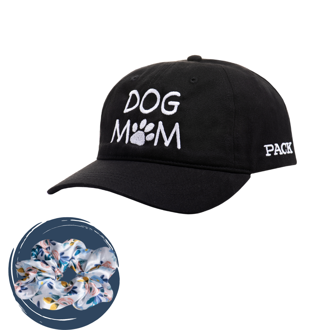Dog Mom Hat + Rosé Scrunchie - Free Product