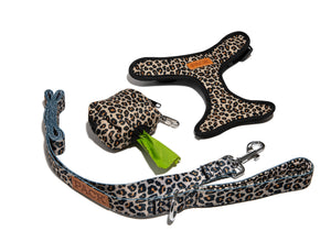 Cheetah Leash + Reversible Harness