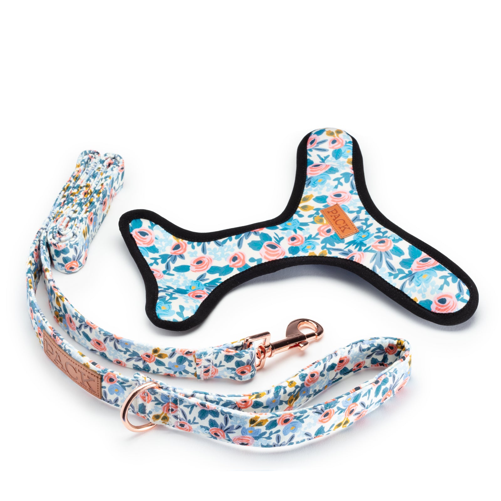 Rosé Leash + Reversible Harness