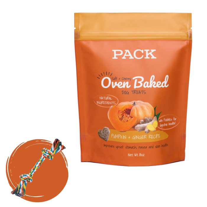 Pack Treats + Toy - Pumpkin & Ginger - Free Product